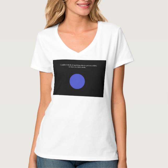 Blue Circle T-Shirt (Front)