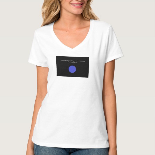 Blue Circle T-Shirt (Front)