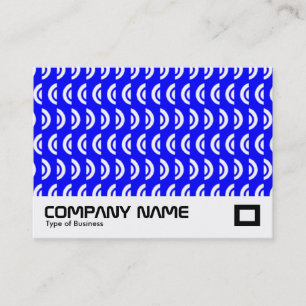 Blue Circles Pattern Business Card