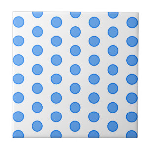 Blue Circles Tile