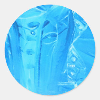 BLUE CITY CREW CLASSIC ROUND STICKER