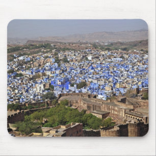 Blue City viewed from Mehrangarh Fort / Jodhpur, Mouse Pad