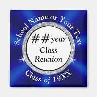 Blue, Class Reunion Favours Magnets, Change COLORS