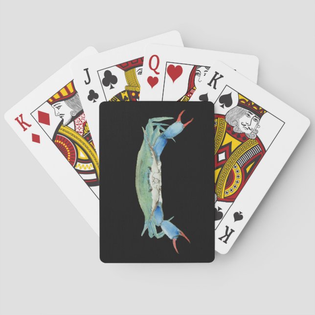 Blue Claw Crab Playing Cards (Back)