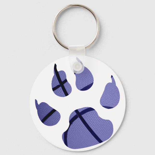Blue Claw Key Ring (Front)