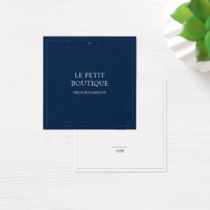 Blue Clothing Store Square Swing Price Tag