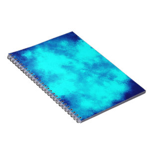 Blue Cloud Effect Notebook