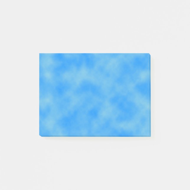 Blue Clouds Post-it Notes (Front)