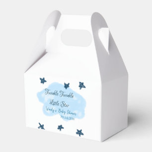 Blue clouds twinkle Twinkle Little Star baby showe Favour Box