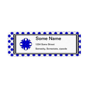 Blue Clover Ribbon by Kenneth Yoncich