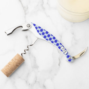Blue Clover Ribbon by Kenneth Yoncich Corkscrew