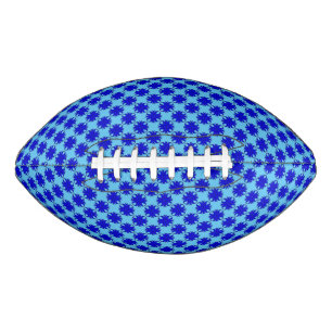Blue Clover Ribbon by Kenneth Yoncich Football