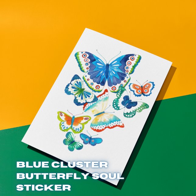 Blue Cluster Butterfly Soul Sticker (🦋The Butterfly Studio🦋
Blue Cluster Butterfly Soul Sticker)