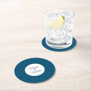 Blue Coasters Elegant Simple Costar Rustic
