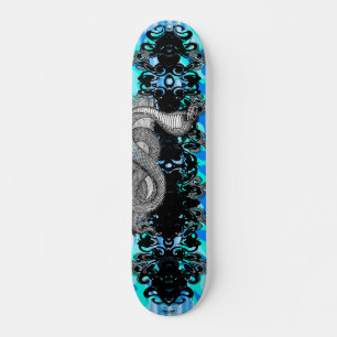 Blue Cobra - Customised Skateboard