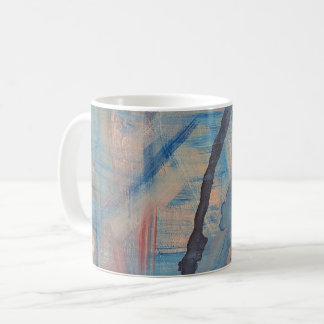Blue coffee mug