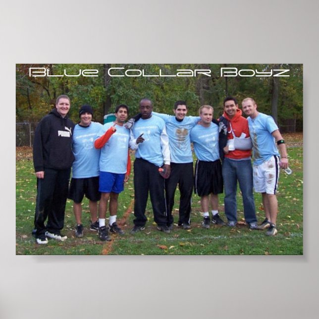 Blue Collar Boyz Poster (Front)