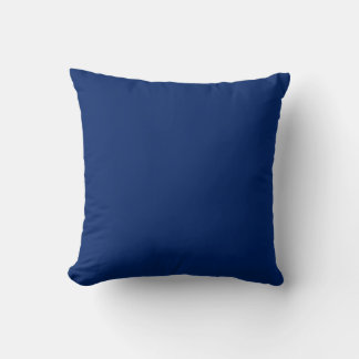 Blue color cushion