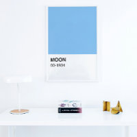 Blue Color Moon Song - Full Width