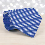 Blue Color Stripes Necktie<br><div class="desc">This eye-catching necktie features a vibrant color with bold stripes,  perfect for adding a pop of energy to any outfit. Whether it's for a special occasion or everyday wear,  this stylish accessory is sure to make a statement.</div>