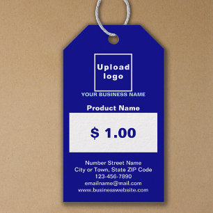 Blue Colour Business Product Price Tag