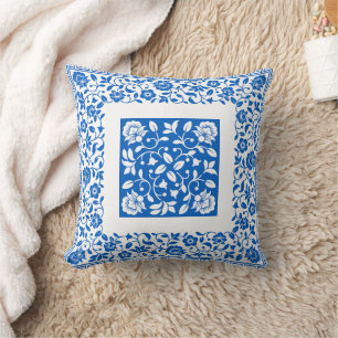 Blue colour cushion