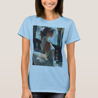 Blue colour Girls t-shirts 