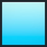 Blue colour gradient background photo print<br><div class="desc">Blue gradient colours.</div>