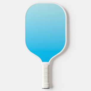 Blue colour gradient background pickleball paddle