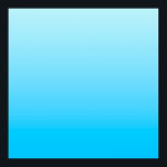 Blue colour gradient background poster<br><div class="desc">Blue gradient colours.</div>
