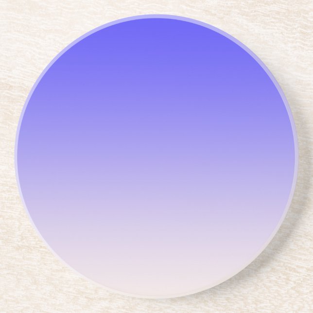 blue colour gradient coaster (Front)