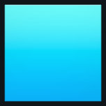 Blue colour gradient photo print<br><div class="desc">Blue colour gradient background.</div>