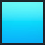 Blue colour gradient photo print<br><div class="desc">Blue colour gradient background.</div>