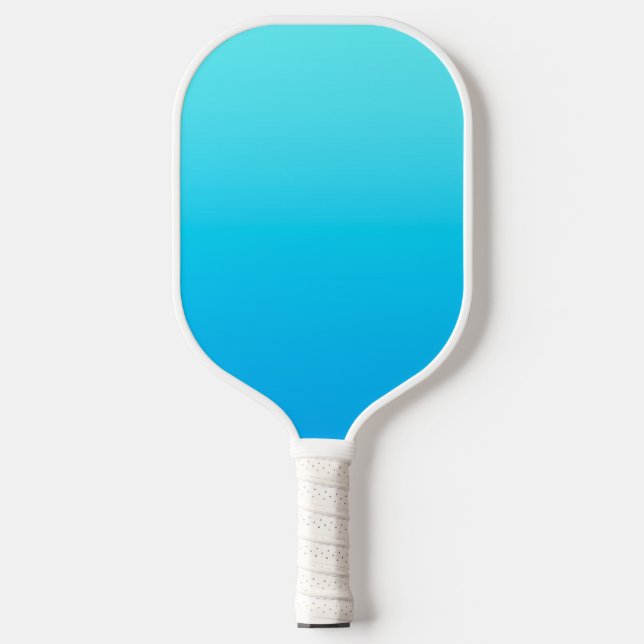 Blue colour gradient pickleball paddle (Front)