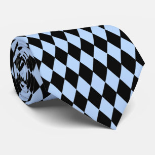 Blue Coloured Diamond Design Any Colour Background Tie