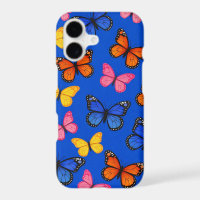Blue Colourful Butterflies