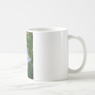 Blue columbine coffee mug