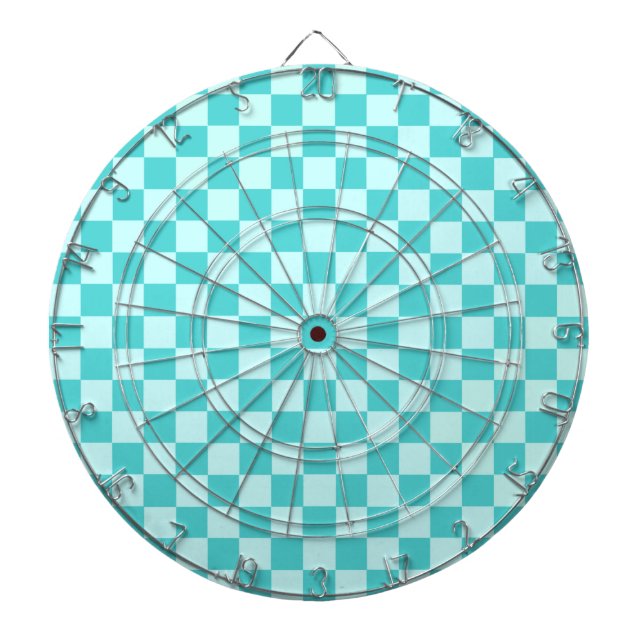 Blue Combination Classic Chequerboard by STaylor Dartboard (Front)