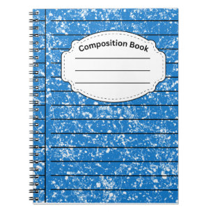 Blue Composition Notebook