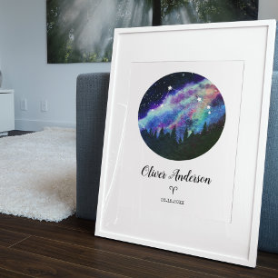 Blue Constellation Aries Horoscope Sign Gift