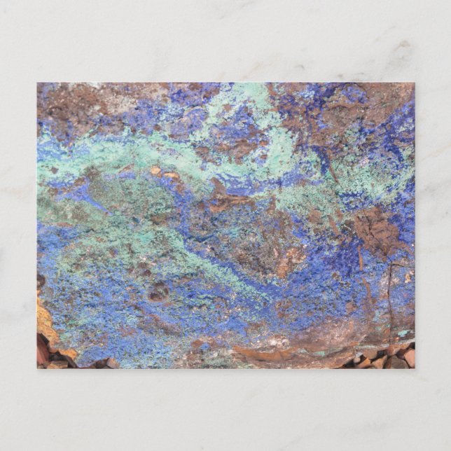 Blue Copper Postcard (Front)