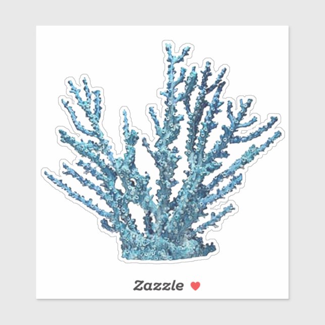 Blue Coral Sticker (Sheet)
