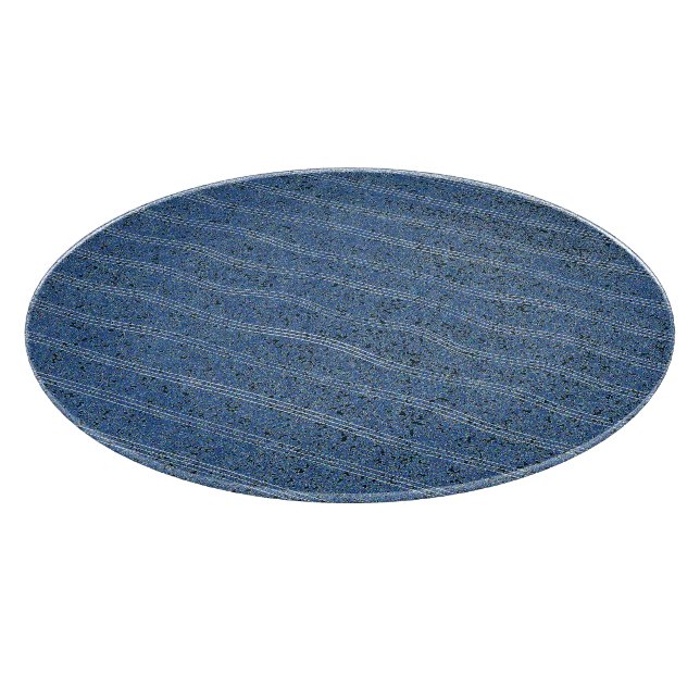 Blue Cork Texture with White Lines Cutting Board (Corner)