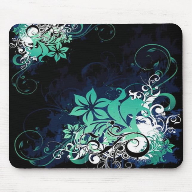 blue corner mouse pad (Front)