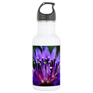 Blue Cornflower Flower Blossoms Peace Love Destiny 532 Ml Water Bottle