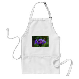 Blue Cornflower Flower Blossoms Peace Love Destiny Standard Apron