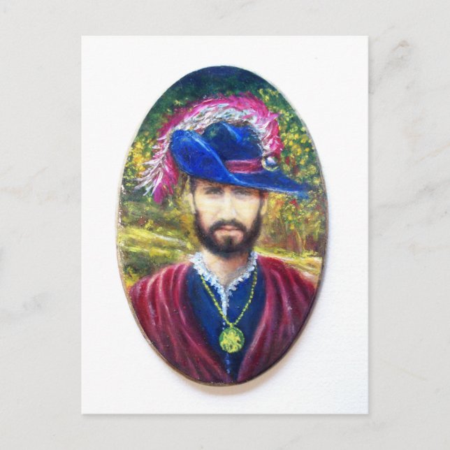 Blue Corsair of Tuscany Postcard (Front)