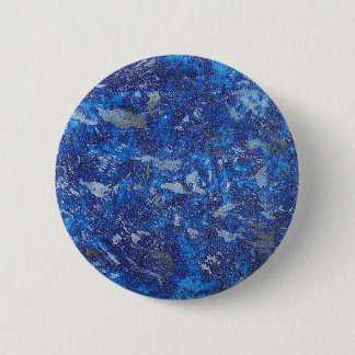 Blue Cosmos #2 6 Cm Round Badge