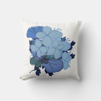 Blue Couch Pillow