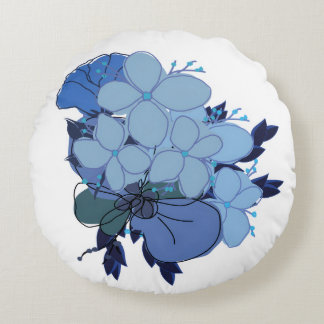 Blue Couch Pillow